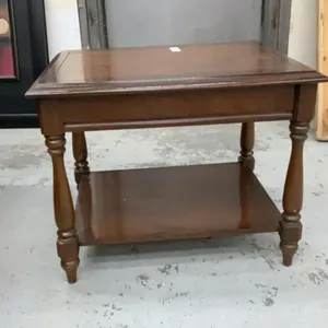 SIDE TABLE WITH LOWER SHELF