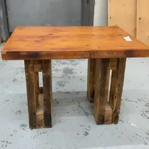 CHUNKY HOME BUILT SIDE TABLE