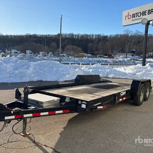 2017 Cam Superline T/A 7x18 Tilt Deck Trailer