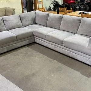 2-PC FABRIC SECTIONAL SOFA (SOME CLEANING REQUIRED)