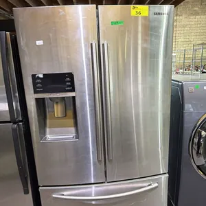SAMSUNG 36"W STAINLESS STEEL FRENCH DOOR REFRIGERATOR WITH BOTTOM FREEZER DRAWER