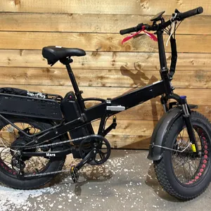 HEY BIKE MARS 7 SPEED FOLDING E-BIKE WITH BATTERY (NO CHARGER, NO KEY, UNKNOWN WORKING CONDITION)
