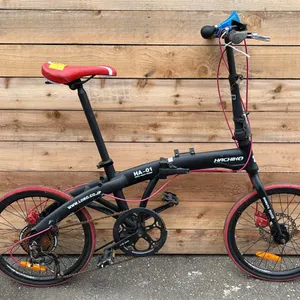 HACHIKO HA-01 7 SPEED FOLDING BIKE (RUSTED CHAIN)