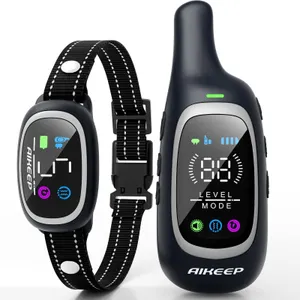 2-in-1 Bark Collar and Dog Shock Collar AIKEEP DTB5