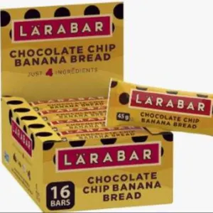 Larabar Chocolate Chip Banana Bread Bars, 720g, 16-count