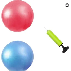 Yoga Balls Mini Fitness Exercise Ball Kit with Hand Pump