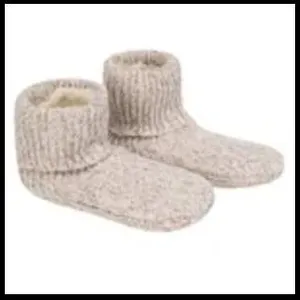 Lemon Slipper Socks with Non-Slip Bottoms, Size S/M (5-7)