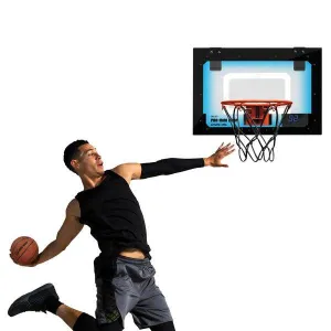 SKLZ Pro Mini Hoop Showtime Basketball Rim with LED Lights