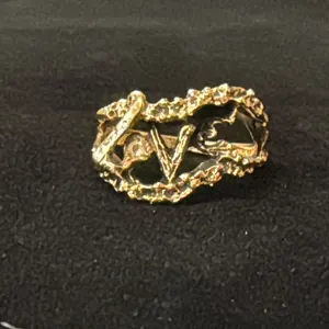 APPROX 14K LADIES RING SET WITH DIAMOND (3.9G)