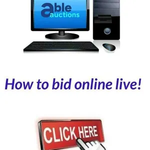 How to place absentee bids online