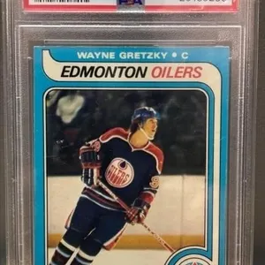 1979 OPC GRADED 5 Wayne Gretzky Rookie Card,