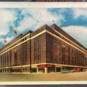 1955-56 Maple Leaf Gardens Card. *DC