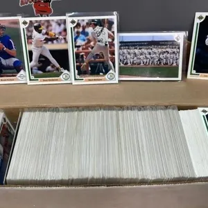 Quantity of 1990's Baseball Cards. Random Sample
