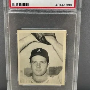 1948 GRADED 4 Bill McCahan Bowman Baseball Card.