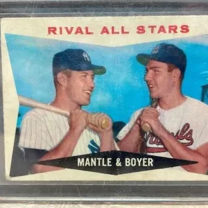 Rival All Stars Mickey Mantle & Ken Boyer