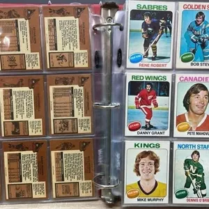 1975-76 OPC Complete Hockey Card Set. *DC
