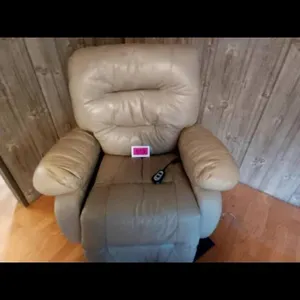Beige Power Recliner