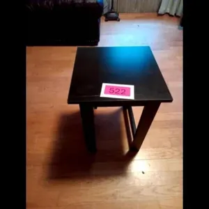 Black End Table / Modern Side Table