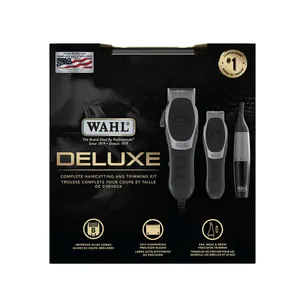 WAHL DELUXE COMPLETE HAIRCUTTING AND TRIMMING KIT (SLIGHTLY USED)