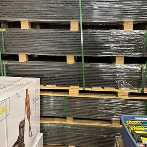 PALLET OF 15 IRANCH IRGPM 4'W X 8'L BLACK INDUSTRIAL HIGH-DENSITY POLYETHYLENE GROUND PROTECTION