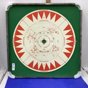 VINTAGE DOUBLE SIDED GAME BOARD