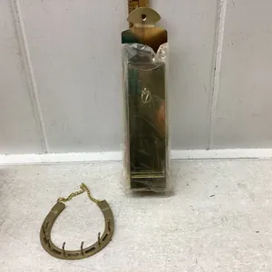 LONG MATCH HOLDER AND HORSESHOE KEY HOOK