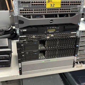 7 ASSORTED NETWORK SWITCHES AND SERVER ARRAYS