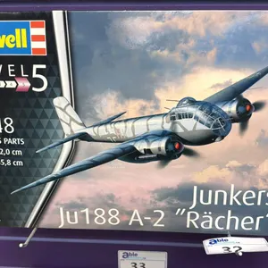 REVELL 1:48 JUNKERS JU188 A-2 "RACHER" MODEL PLANE