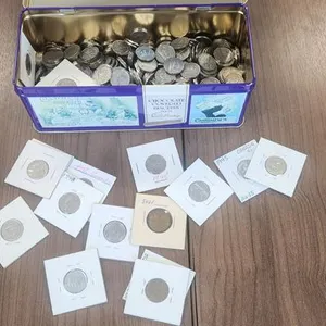 Between 1937 & 1952 Canada King George Vl Over (500) - 5 Cent Coins
 UNRESERVED