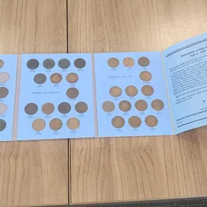 Between 1859 & 1920 Canada Collection of (43) Large 1 Cent Coins in Whitman Folder
 UNRESERVED