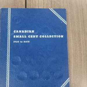 1920 to 1972 Canada Collection of (55) 1 Cent Coins in Whitman Folder
 UNRESERVED