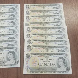 1973 Bank of Canada (16) Uncirculated $1 Bank Notes w/ Consecutive Serial Numbers
 UNRESERVED