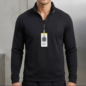 Greg Norman S/P Men’s Black Quarter-Zip Pullover