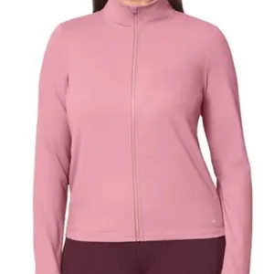 Mondetta Women’s Ultra-Soft Full-Zip Yoga Jacket Size Small, Pink