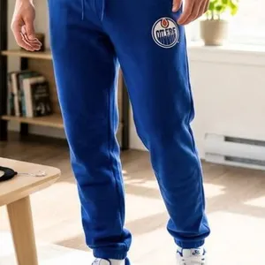 Blue Edmonton Oilers Sweatpants Size Medium