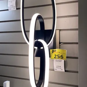 CIRCA, LED WALL SCONCE. BLACK RETAIL $780