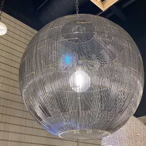 SINGLE LIGHT PENDANT. CHARCOAL. METAL. 27"D RETAIL $1640