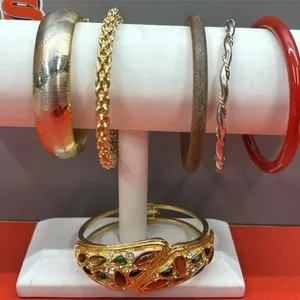 6 Asst. Bangel Style Bracelets. *SC