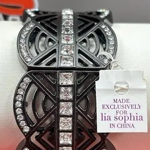 Lia Sophia Bangel Style Stretchy Bracelet. *SC