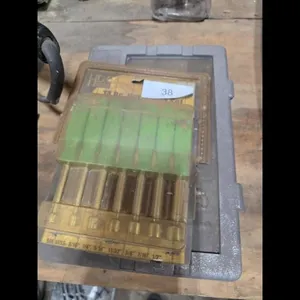 HPC SAE Drill Bit Set, Fraction Sizes, 3/16"-1/2"