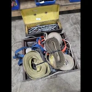 Toolbox with Ratchet Straps & Hardware
