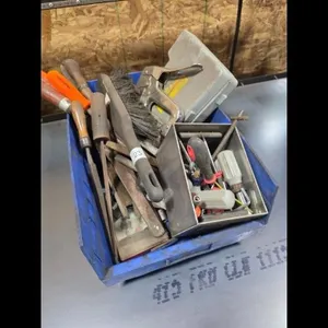 Tools Assortment - Screwdrivers, Files, Stapler, B
