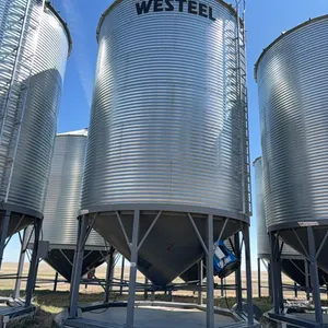 Westeel 18-06 5500 Bushel Hopper Bottom Grain Bin; SN.143677