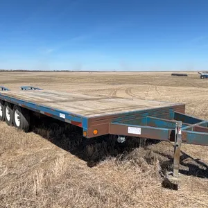 2005 Homebult Deck Over Pintle Hitch Trailer; SN.401260315