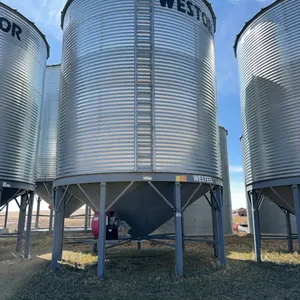 Westeel 18-05 4900 Bushel Hopper Bottom Grain Bin; SN.65-10-0412