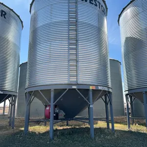 Westeel 18-05 4900 Bushel Hopper Bottom Grain Bin; SN.65-10-0409
