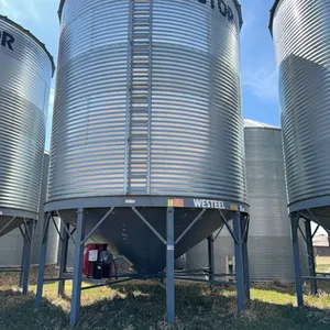 Westeel 18-05 4900 Bushel Hopper Bottom Grain Bin; SN.65-10-0414