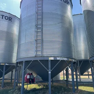 Westeel 18-05 4900 Bushel Hopper Bottom Grain Bin; SN.65-09-0888