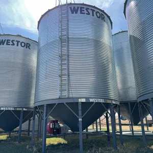 Westeel 18-05 4900 Bushel Hopper Bottom Grain Bin; SN.65-09-0892