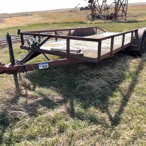 Shopbuilt T/A Utility Trailer - No Serial Number or Previous Registrations